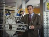 Krasznahorkay Attila, a Magyar Tudományos Akadémia Atommagkutató Intézetében. Fotó: Czeglédi Zsolt, MTI