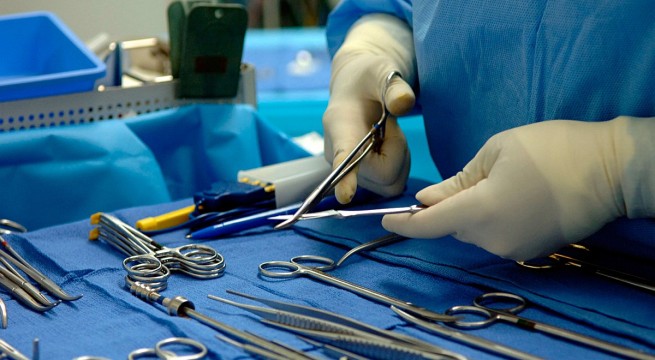 Hospital prepare surgical tools