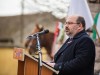Nagy Csaba még megyei elnökként mondott beszédet Siklóson 2018. március 15-én.