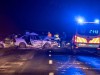 Halálos baleset Jakabszálláson. Fotó: Donka Ferenc
