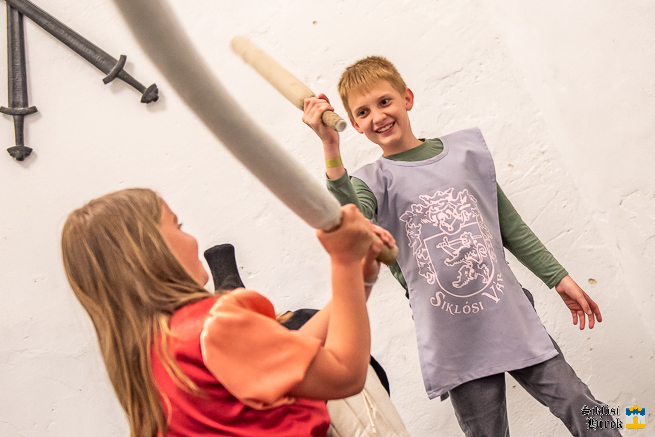 Gyereknapi rendezvény a siklósi várban