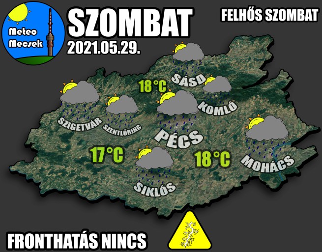Siklós és a megye hétvégi időjárása
