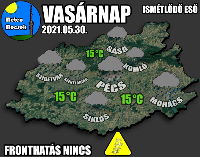 Siklós és a megye hétvégi időjárása