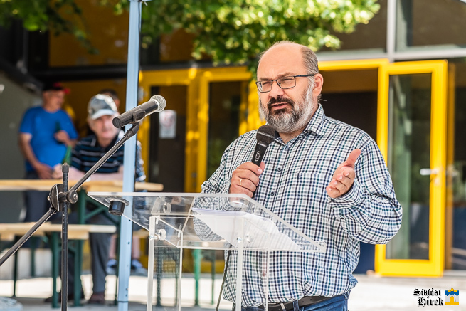Kerékpárút átadása Siklóson - fotó: Kacsúr Tamás, SH