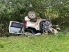 Halálos baleset Szigetvár mellett. Fotó: Bamosz Kft.