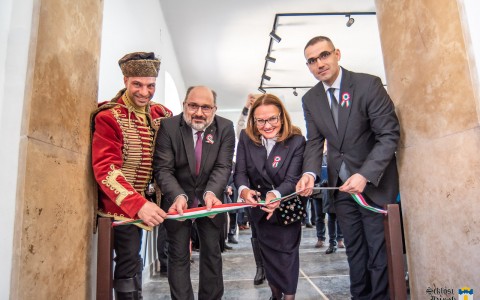 Batthyány kiállítás - Nagy Csaba, Szentgyörgyváry Péter, Riegl Gábor, Batthyány-Schmidt Margit